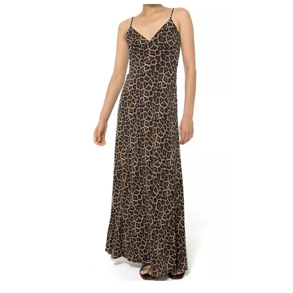 MICHAEL Michael Kors Dresses & Skirts - Michael Kors Plus Size Women's Leopard-Print Cami Maxi Dress - XXL